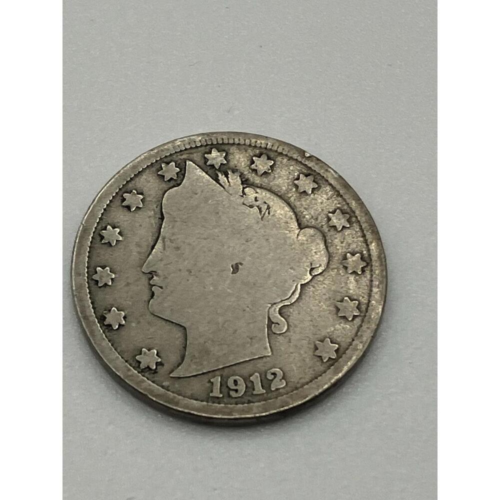1912-D US Liberty Head V Nickel 113 Circulated